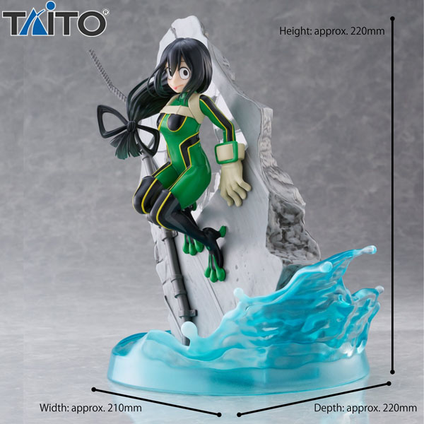 Taito My Hero Academia Tsuyu Asui DRESSTA Figure